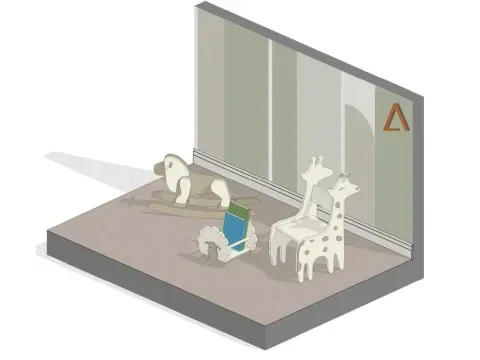 Пак "Мебель-звери"