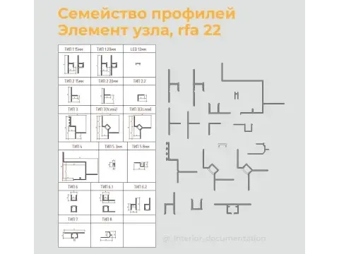Пак узлов профилей от от tenevoy